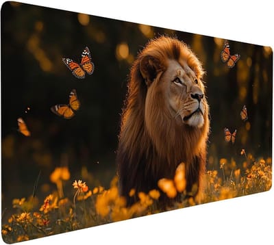 XXL Muismat - Bureau Onderlegger - Gaming Kantoor - Gestikte Randen Waterdicht - 160 x 80 cm