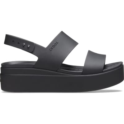 Crocs  Platte sandalen CROCS BROOKLYN LOW WEDGE W