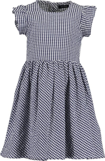 Blue Seven KIDS GIRLS BASIC Meisjes Jurk - blauw - Maat 116