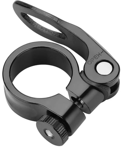 Dailygoods - Aluminium Zadelklem - Duurzaam en Lichtgewicht - 28.6mm - Voor Fietstypes - Fietsonderdelen - Hoogwaardige kwaliteit - Geschikt voor Alle...