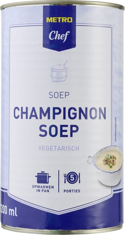 METRO Chef Champignonsoep 1,2 liter