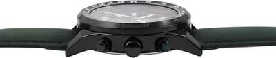 JUST WATCH Herenhorloge Echt leer Thobie, datumweergave