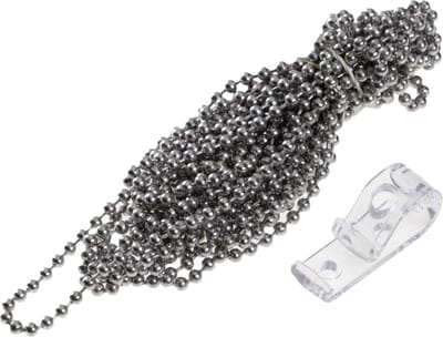 INSPIRE - vervangende ketting voor side-pull rolgordijn zonwering - 5 M - metaal