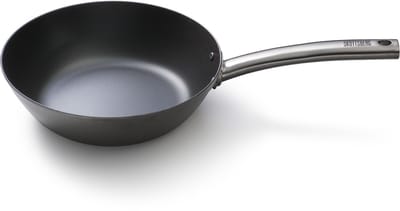 Skottsberg - Wokpan - Carbon Steel - Plaatstaal - Inductie - 24 cm - Alle warmtebronnen