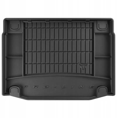Kofferbakmat voor KIA Ceed III 5-deurs Hatchback vanaf 2018 - Lage Kofferbakvloer - Rubber TPE - Hoge Rand 5cm - Anti-Slip - Geurloos