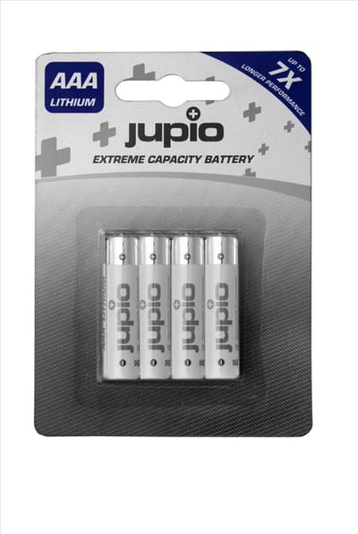 Jupio Lithium Batteries AAA 4 pcs VPE-14