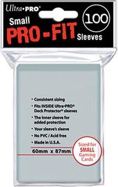 Speelgoed | Kaartspel - Sleeves Pro-Fit Clear Small C100