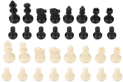 Dailygoods- Schaakstukken Kleine Standaard - Schaakspel - Vakmanschap - Thuis - Voor Reis - Houten Materialen - Schaakset