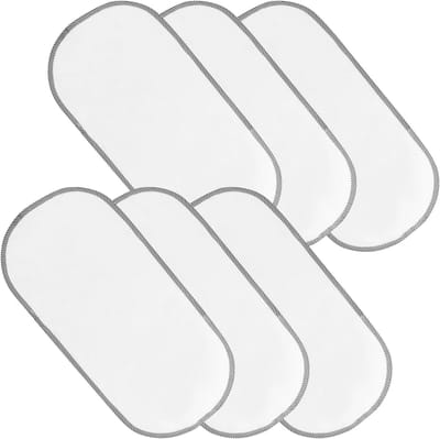Aankleedkussens - Luiertas onderleggers - Baby verschonen - Waterdichte beschermlaag - 6 stuks 30x60 - Naturel