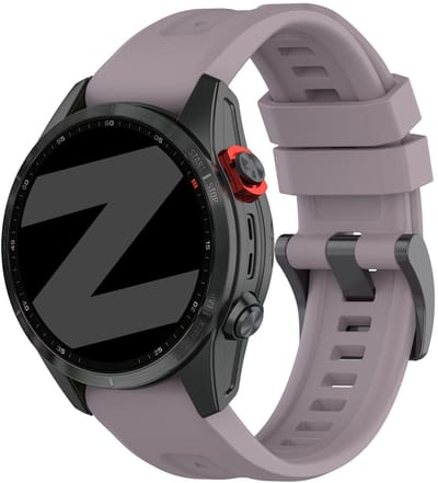 Bandz Sportbandje Siliconen 22mm Classic⬢ geschikt voor Garmin Fenix 9 (Pro) 47mm - Fenix 8 (Pro-E-47mm) - Fenix 7 (Solar-Pro) - 6 (Solar-Pro) - Fenix 5 (Plus) / Forerunner 970 - 965 - 955 - 945 - 935 - 745 / Quatix 8 - 7 - 6 - 5