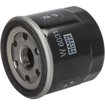 MANN-FILTER Oliefilter W 6031 | OEM 90915-10009 | 1M01-23-802 | Toyota C-HR Corolla E210 Camry VIII RAV4 V Yaris Yaris Cross Highlander, Lexus ES NX UX, Mazda 2 | 1.5 1.8 2.0 2.5 Hybrid | Spin-on