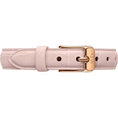 Daniel Wellington DW Strap Leather Pressed Rouge 10mm Rose Gold