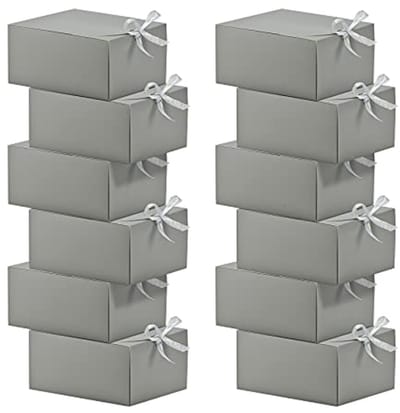 Geschenkdozen met deksels voor Bruiloft en Feestdagen - 12 Sets, 20 x 20 x 10 cm