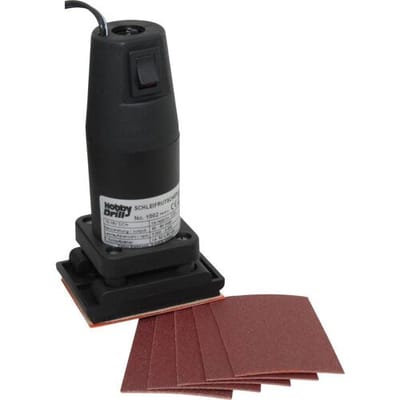 Donau Elektronik 1002 1002 Mini-slijpschuurmachine 45 W, 80 W 70 x 50 mm Incl. accessoires