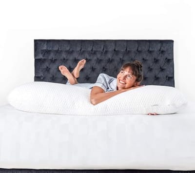 Groot Lichaamskussen voor Volwassenen – Ideaal voor Zijslaapkussen en Volledige Lichaamsondersteuning – Traagschuim en Tencel Hoes, 50 x 137 cm