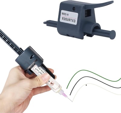 Solder Flux Lijm Dispenser met 1.3mm Nozzle, Handmatige Solder Pasta Extruder voor Elektronische Toepassingen, Precisie en Gebruiksgemak