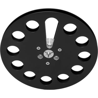 Bobine Réceptrice 14 7 Pouces Universelle 11 Trous Trous de Résistance au Vent Bobine de Bande Vide pour Enregistrement grise