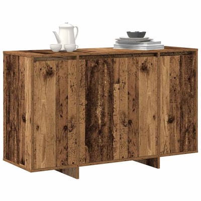 vidaXL - Dressoir - Oudhout - 120 - x - 41 - x - 75 - cm - Bewerkt - hout