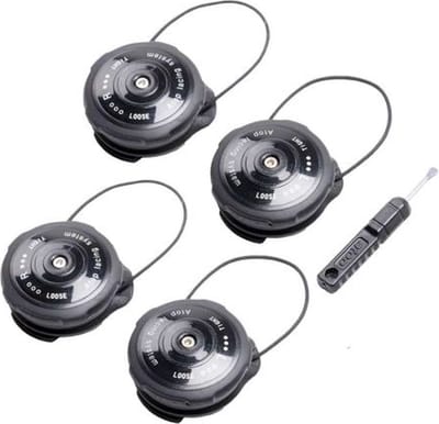 Cube Haspel Knop Schijf Kit - Maat 45-48 - (60CM) - Reserveonderdelenkit - Fietsschoen - Wielrenschoenen Heren - Herenfiets
