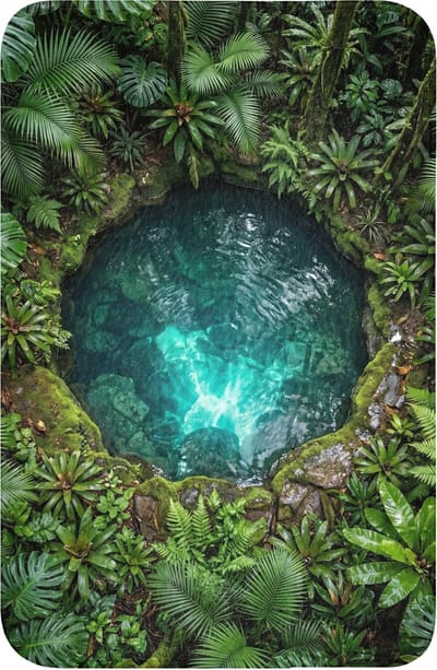 WC mat 40x60 cm - Antislip - Natuur - Jungle - Water - Groen - Toiletmat - Vloermat - Douchemat - Toilet tapijt - Toiletmatten