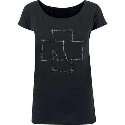 Rammstein T-shirt - Stacheldraht - S tot XL - voor Vrouwen - zwart