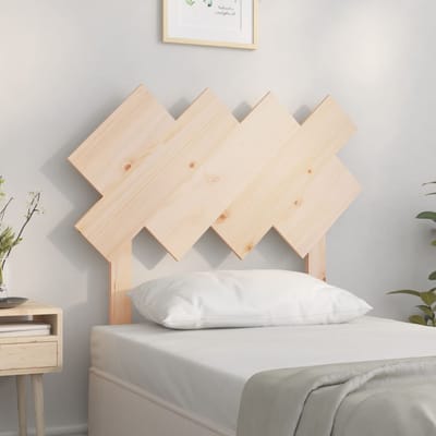 vidaXL - Hoofdbord - 92x3x81 - cm - massief - grenenhout