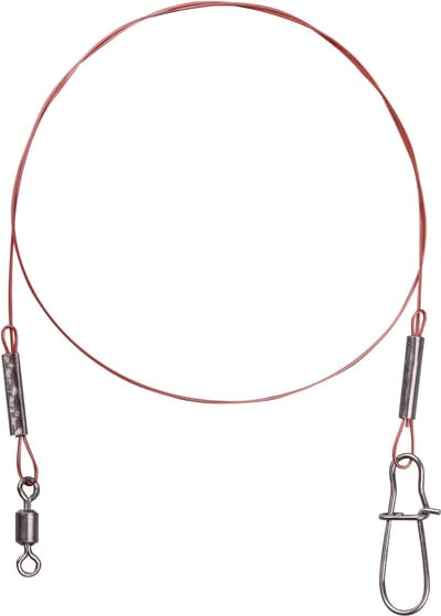 Spro 1x7 Stainless Wire Leader (2 pcs) - Maat : 50cm - 14 kilo