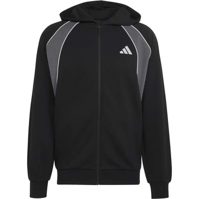 Hooded sweatshirt met rits adidas Seasonal Essentials Colorblock
