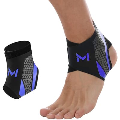1 pièce Protection de cheville pour Course à pied Basketball Football Anti-Fracture Support Articulaire Hommes Femmes Prévention des Blessures Sportives black