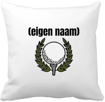 Akyol - golfbal met eigen naam Kussen hoes - Golf - golfers - leuk cadeau voor iemand die houdt van golfen - cadeau - kado - 40 bij 40 cm