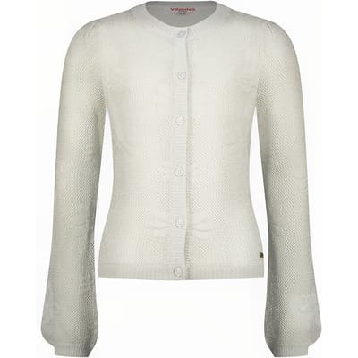 Vingino Marieke Macroon White Größe: 4 | Strickjacken Outlet | Unisex | Weiß