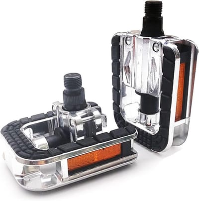 Folding Bike Pedal met Reflecterende Strepen - Verwisselbaar Accessoire voor Outdoor Fietsen