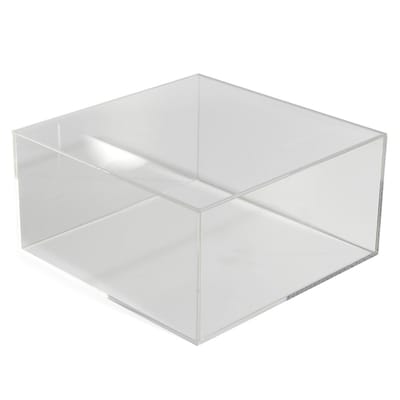 Opbergbox - opbergdoos - Vitrinekist display met deksel