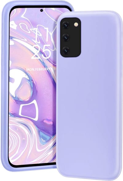 ShieldCase Hoesje geschikt voor Samsung Galaxy S20 Hoesje siliconen - paars - Duurzaam Telefoonhoesje - Stijlvol en Flexibel Design - Hoogwaardig materiaal