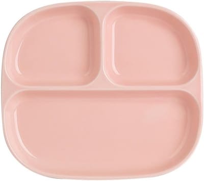 Portie Controle Bord voor Volwassenen, Keramisch, 3 Compartimenten, Ideaal voor Dieet, Salades en Ontbijt Gerechten