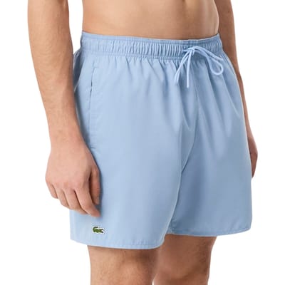 Lacoste Zwembroek Lichtblauw - Maat XL - Heren