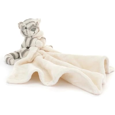 Jellycat knuffeldoekje en knuffel Bashful Snow Tiger