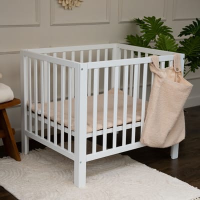 Cabino Nova Baby Box / Babybox – Kinderbox – Verstelbare Bodem– 100 x 80 cm - Wit