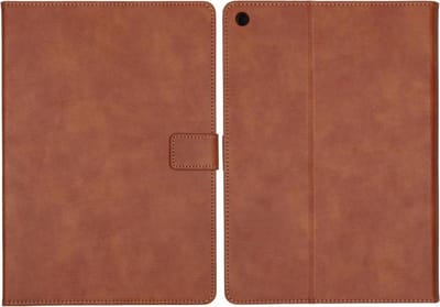 Hoesje geschikt voor iPad 10.2 inch 2020 8e generatie Luxe Kunstleer Standaard Inklapbaar Smart Cover Book Case