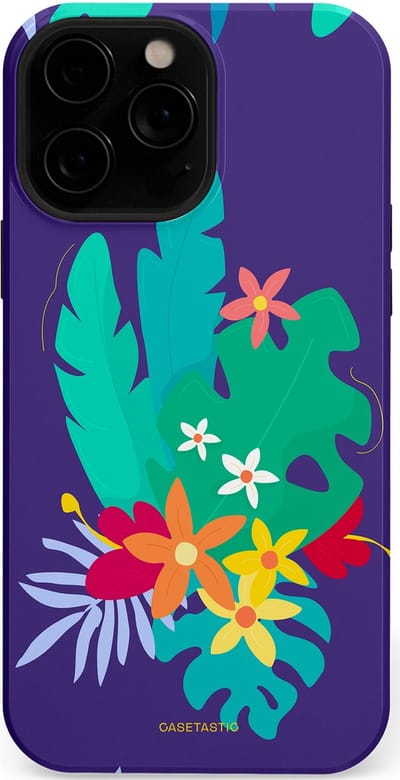 Casetastic Hoesje Geschikt voor Apple iPhone 13 Pro Max Magsafe - Stijlvolle Beschermende Duo-layer Case - Surfplant