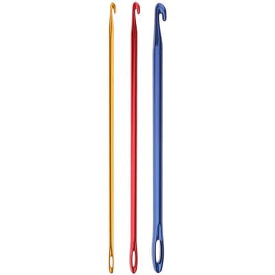 Afghaanse aluminium haaknaald breinaald handbreigereedschap met rijggat 2.75 mm