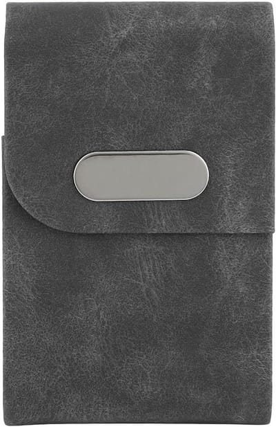 Metalen Kaarthouder - Creditcard Portemonnee - Veilig Kaarten Bewaren - RFID Bescherming - 94x58 cm - Zwart