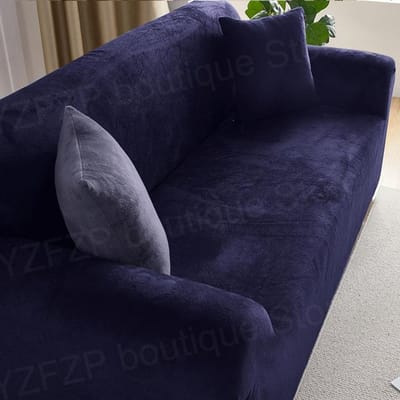 Multi-Color Pluche Stretch Sofahoes Speciale Prijs Bankhoezen Elastische Meubelbeschermer Voor Woonkamer 3 Seat Sofa