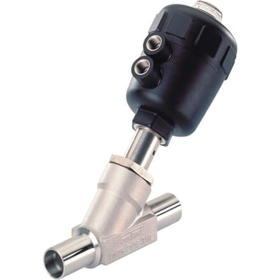 Laseind DN 40 NC Pneumatische 2-Weg Vrijstroomafsluiter RVS- 2000 - 143447
