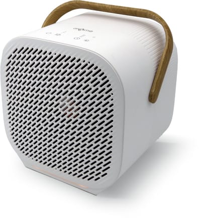 AIR AND ME Doux Luchtreiniger – HEPA Filter & Ionisatie – Fluisterstil (28 dB) – 15 m² – Compact & Energiezuinig – Wit