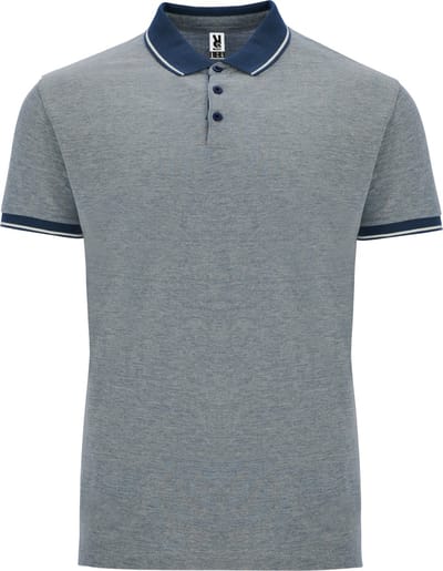 Roly - Bowie Polo - Heather Navy Blue 24 maat S
