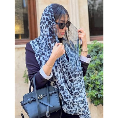 1 Stuk Dames Sjaals Boheemse Luipaardprint Hijab Sjaal Moslim Wikkel Sjaal Dun Lichtgewicht En Ademend Geschikt Voor Dagelijks Gebruik gray