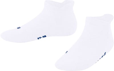 FALKE Cool Kick lichte padding functioneel materiaal Korte sokken kinderen wit - maat 23-26