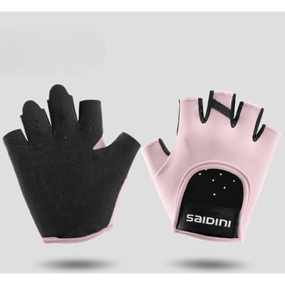 Antislip Dunne Ademende en Schokabsorberende en Slijtvaste Handschoenen voor Heren en Dames Buitensporten Fietsen M