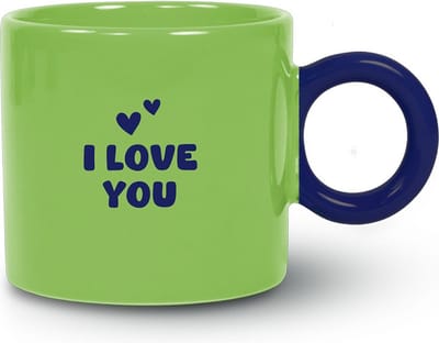 Mok - Beker - Snoep - I love you - lint: "Speciaal voor jou" - Cadeauverpakking